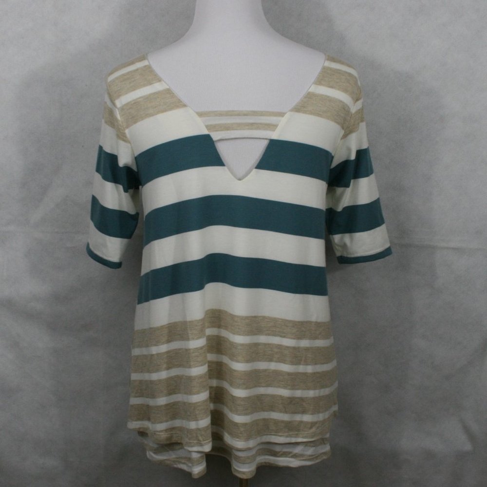 Puella Anthropologie Rayon Lined  Blouse SZ S - Picture 3 of 7